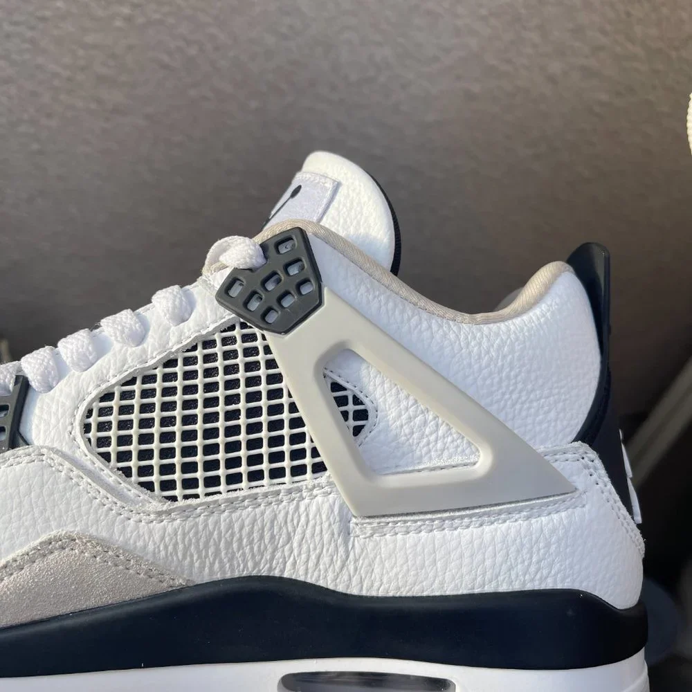 Jordon 4 'Grey Nike Series men's basketball shoes - Picture 5 of 6